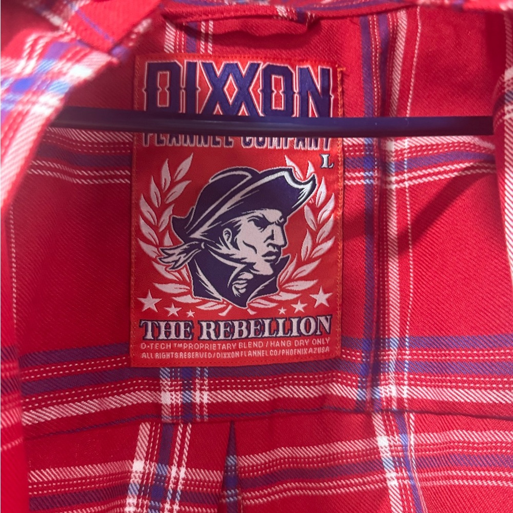 Dixxon Red Plaid Men's Shirt